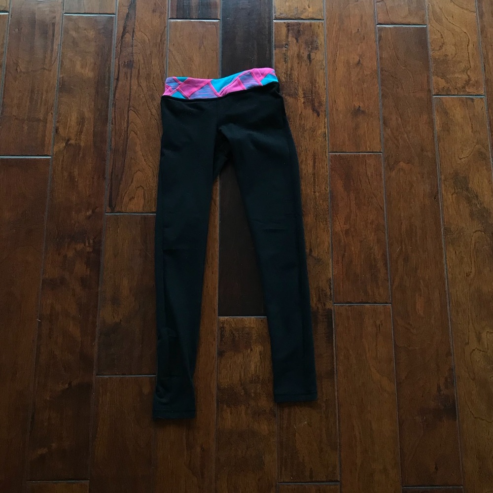 black size 8 black long ivivva leggings